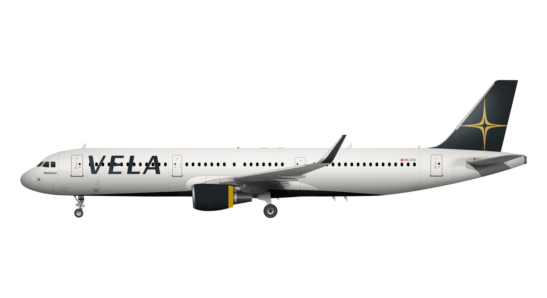 VELA Airbus A321 HB-GTA